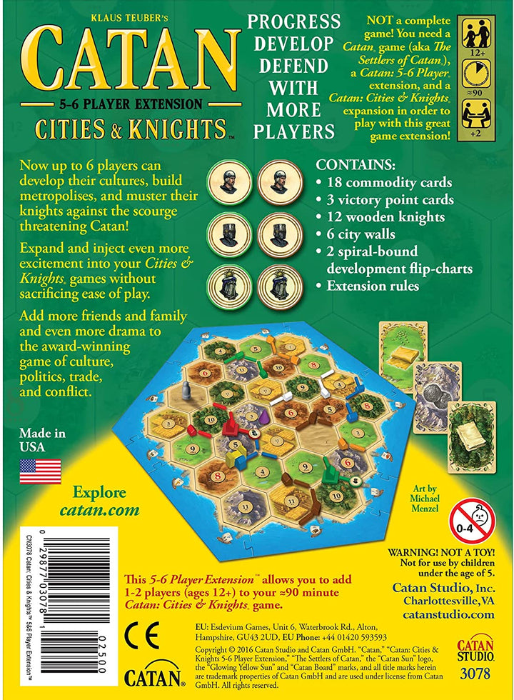 Catan Extension: Cities & Knights - 5-6 Player