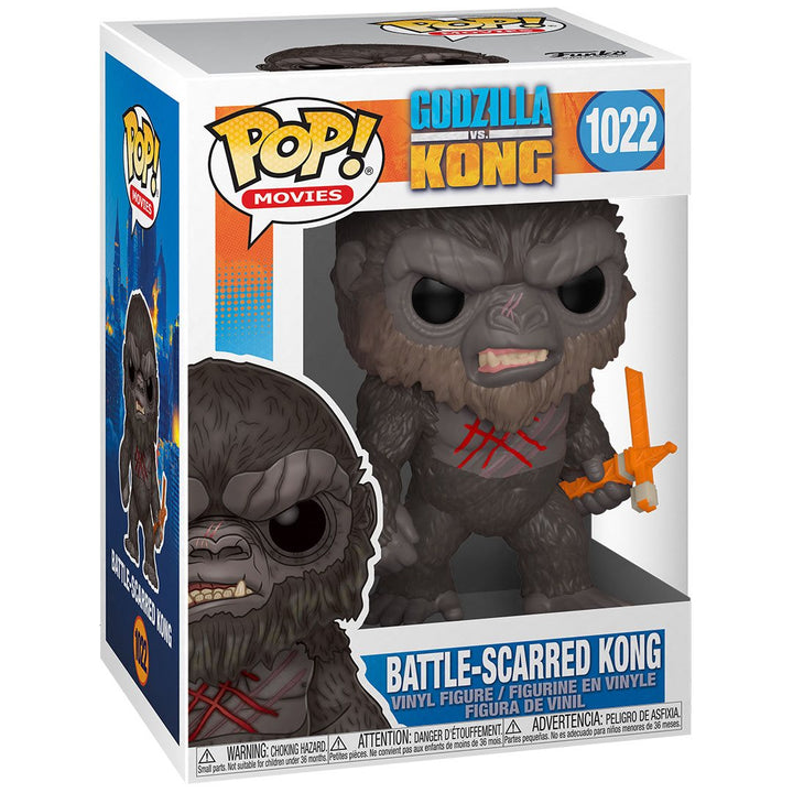 Funko Pop! #1022 Godzilla vs. King Kong - Battle-Scarred Kong