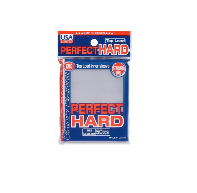 KMC - Perfect Fit Hard Sleeves 50ct