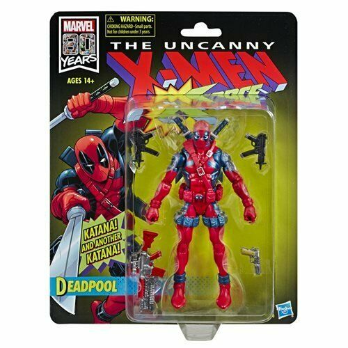 Marvel Legends Retro Deadpool 6-Inch Action Figure - Limited