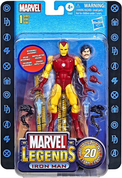 Marvel Legends Retro Iron Man 6-Inch Action Figure