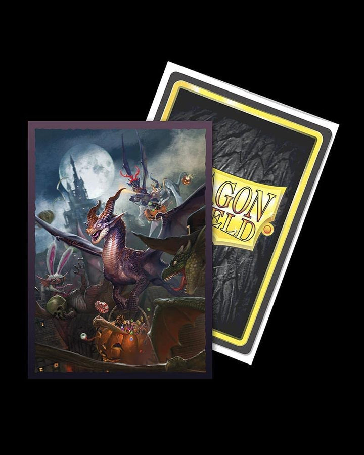 Dragon Shield Card Sleeves - Brushed Art: Halloween 2021