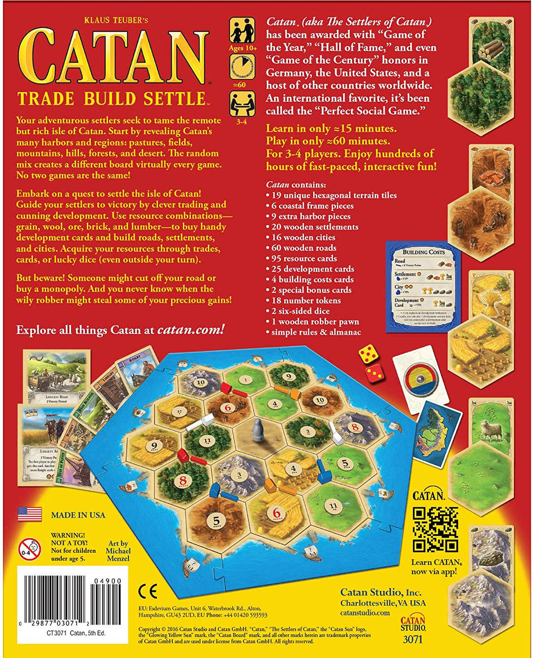 Catan: Trade, Build, Settle (6th Edition)