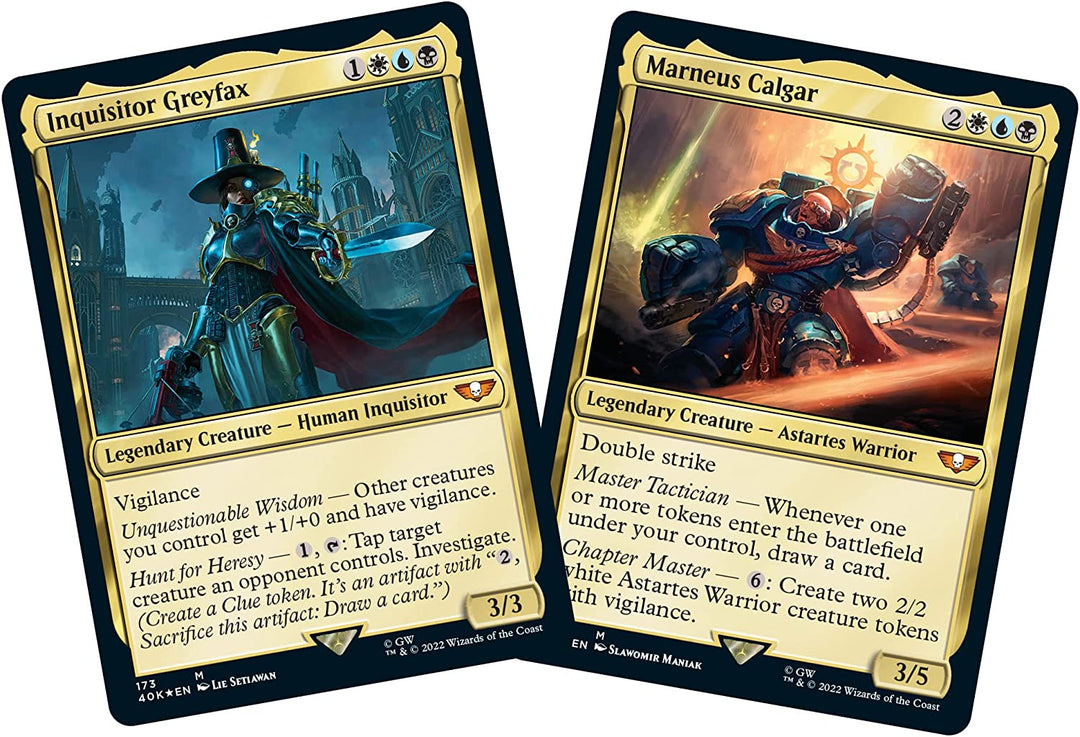 Magic: The Gathering - Universes Beyond: Warhammer 40k Commander Deck: Forces of the Imperium