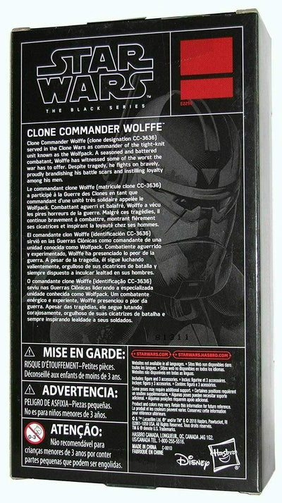 Star Wars Black Series Commander Wolffe 6-Inch Action Figure