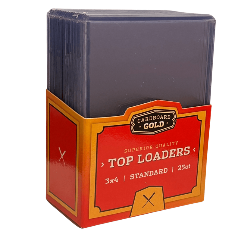 Cardboard Gold Top Loader 3x4 Standard (25ct)