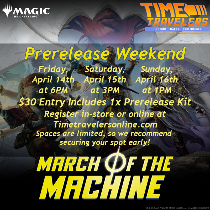 Magic: The Gathering - $30 Prerelease Entry (March of the Machine)