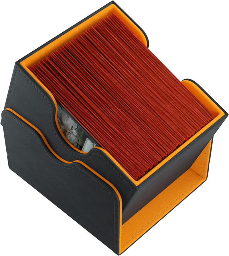 Gamegenic: Sidekick Convertible 100+ XL Deck Box (Black/Orange)