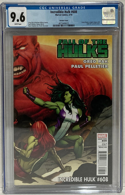 Incredible Hulk #608 - CGC 9.6 WP - 4073449023 - Variant Cover