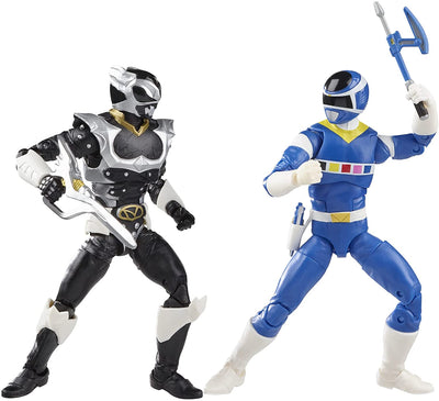 Power Rangers Lightning Collection Battle Pack In Space Blue Ranger Vs. In Space Silver Psycho Ranger 6-Inch Figures
