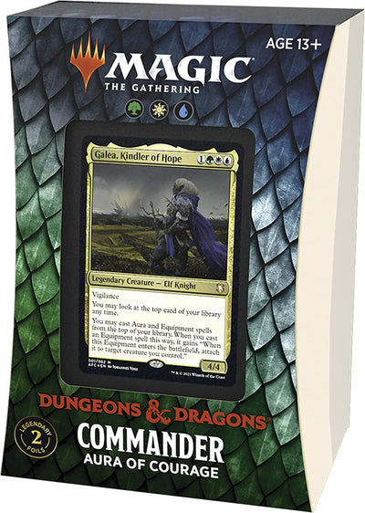 Magic: The Gathering - Dungeons & Dragons Commander Deck: Aura of Courage