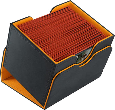Gamegenic: Sidekick Convertible 100+ XL Deck Box (Black/Orange)