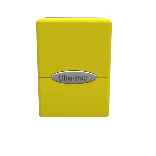 Ultra Pro: Satin Cube Deck Box: Lemon Yellow