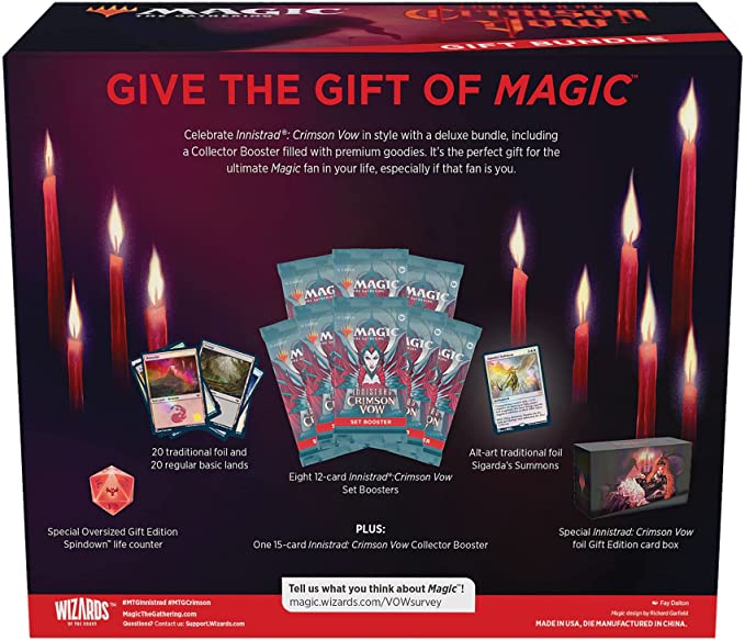 Magic: The Gathering - Innistrad: Crimson Vow Gift Bundle