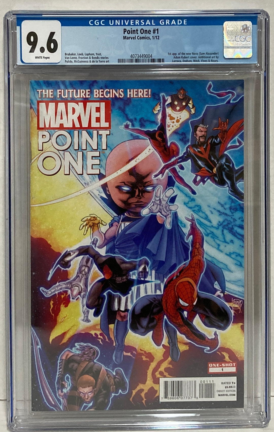 Point One #1 CGC 9.6