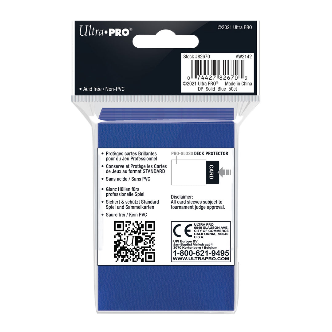Ultra Pro Sleeve 50ct - Blue